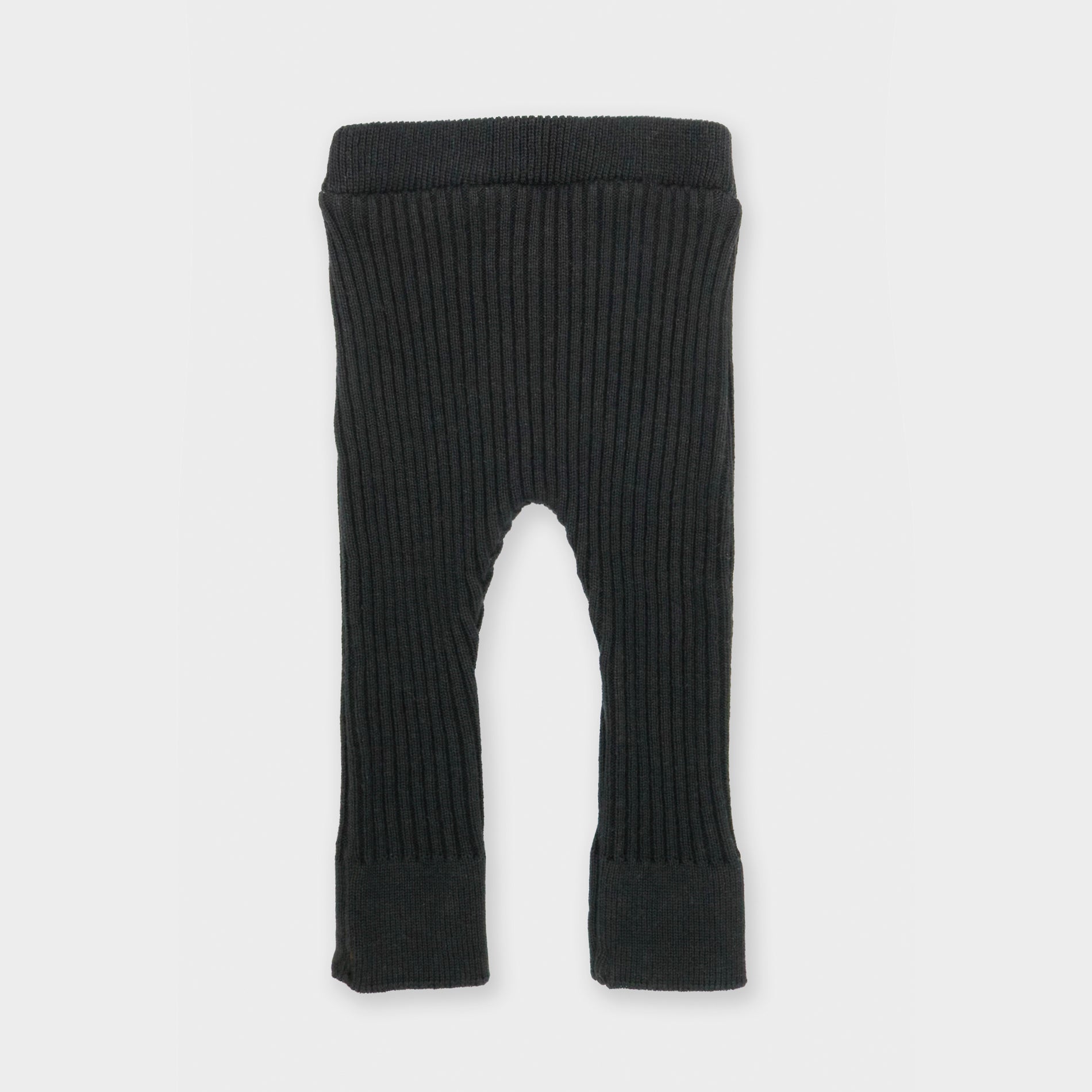 Calça Canelada Tricot - Preto - calças - bb milk