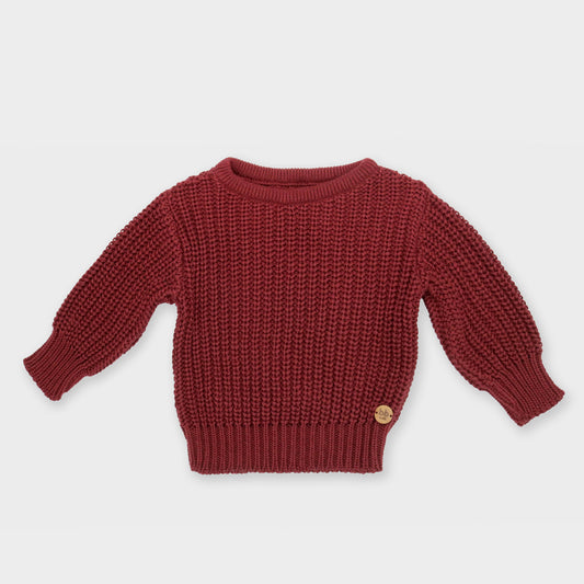 Suéter Tricot - Vinho - blusa - bb milk
