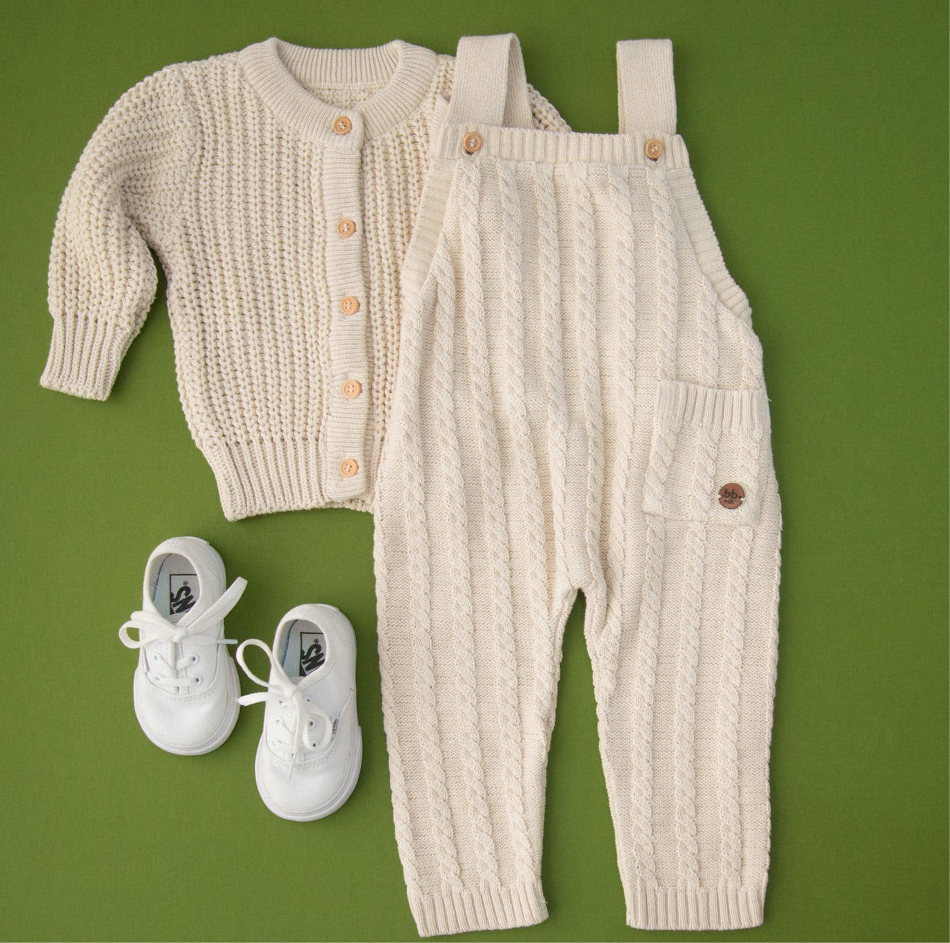 Casaco Tricot Areia