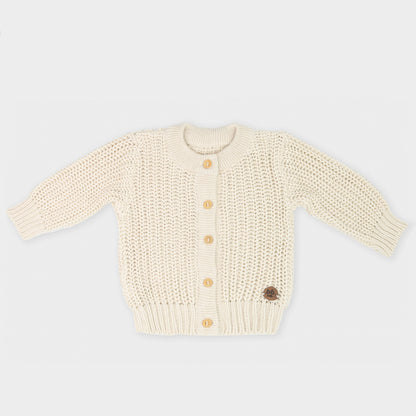 Casaco Tricot Areia
