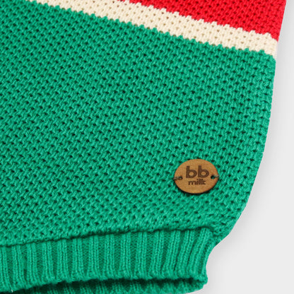 Romper em Tricot - Melancia