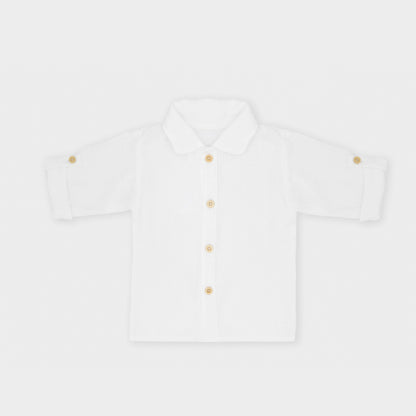 Camisa Augusto Menino - Manga longa