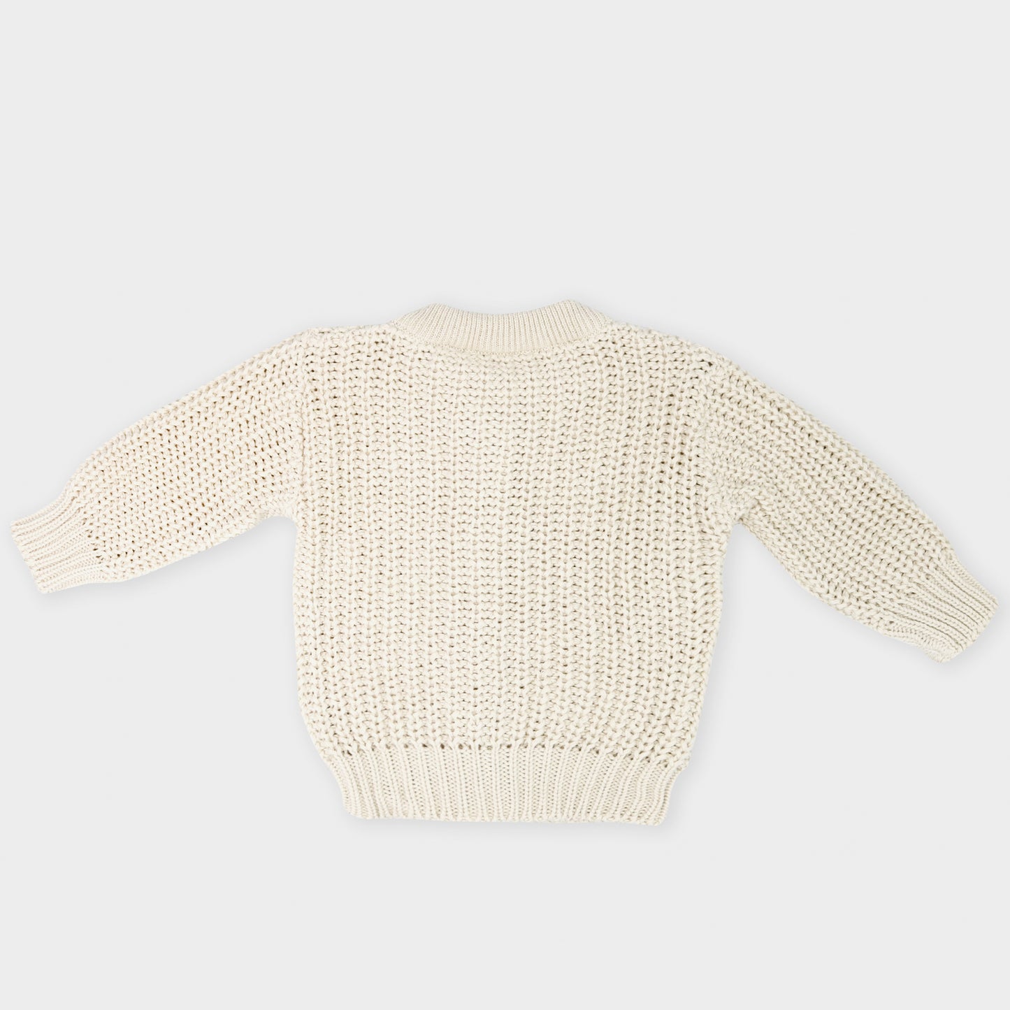 Casaco Tricot Areia
