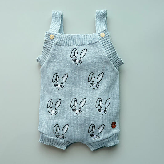 Romper Tricot Coelhinho - Unissex, Bebê e Infantil