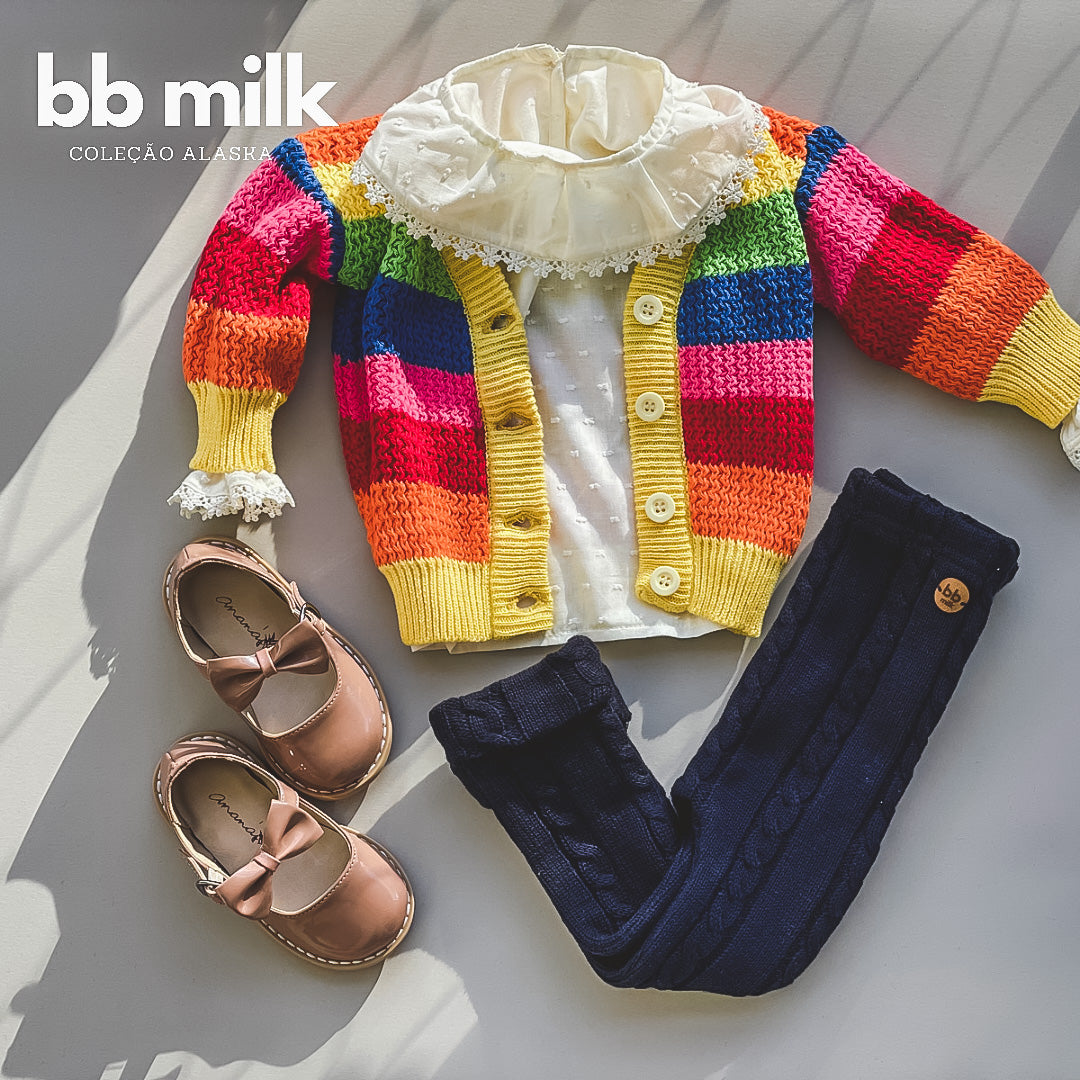 Casaco Colors Tricot - blusa - bb milk